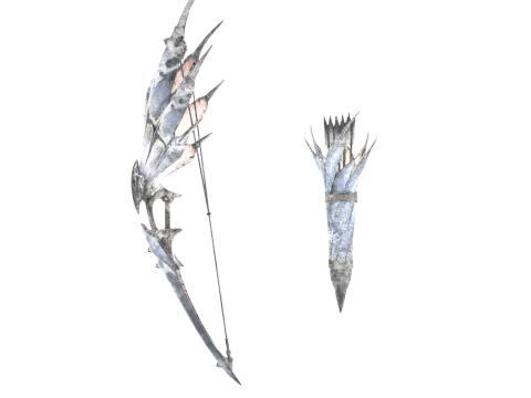 Hoarcry Snowfletcher - Monster Hunter World Modèle 3D