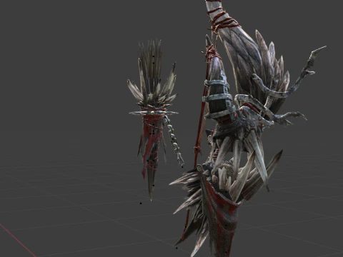 Ruinous Doom - Monster Hunter World 3D Model
