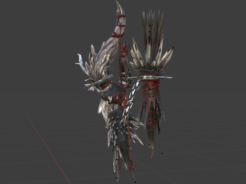 Ruinous Doom - Monster Hunter World 3D-Modell