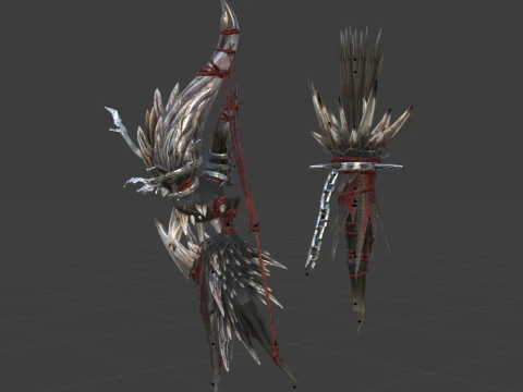 Ruinous Doom - Monster Hunter World 3D Model
