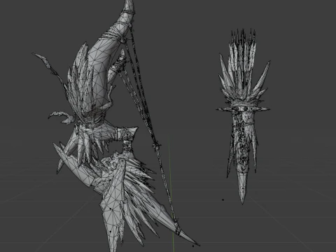 Ruinous Doom - Monster Hunter World 3D Model
