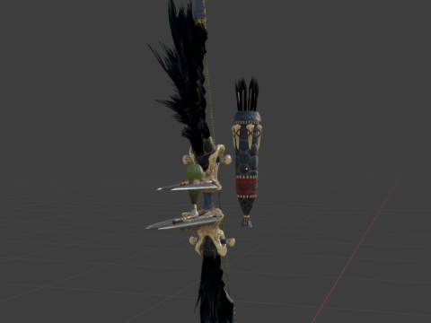 Hidden Bow - Monster Hunter World 3Dモデル