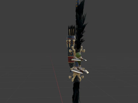 Hidden Bow - Monster Hunter World 3D Model