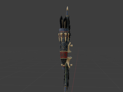 Hidden Bow - Monster Hunter World 3Dモデル