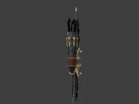 Hidden Bow - Monster Hunter World 3D Model