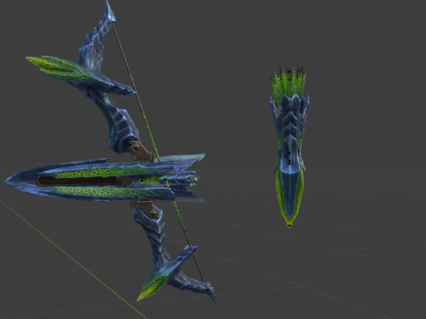 Dios Flier - Monster Hunter World Modello 3D