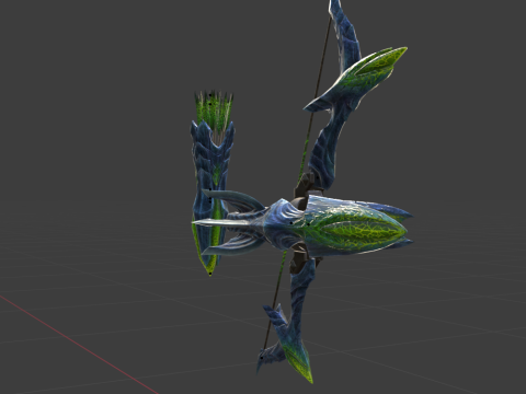 Dios Flier - Monster Hunter World Modello 3D