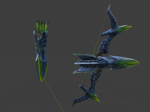 Dios Flier - Monster Hunter World Modello 3D
