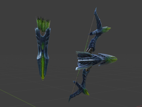 Dios Flier - Monster Hunter World Modello 3D