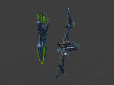Dios Flier - Monster Hunter World Modello 3D