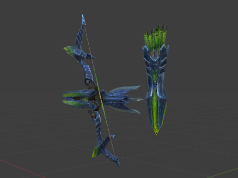 Dios Flier - Monster Hunter World Modello 3D
