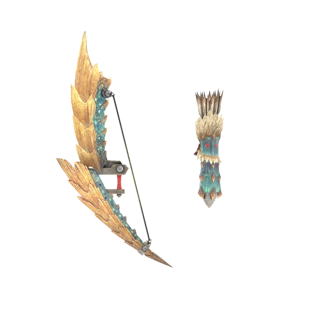 Usurpers Rumble - Monster Hunter World 3D Model .c4d .max .obj .3ds .fbx .stl .blend