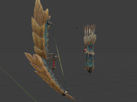 Usurpers Rumble - Monster Hunter World 3D Model