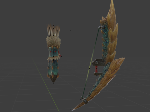 Usurpers Rumble - Monster Hunter World 3D Model