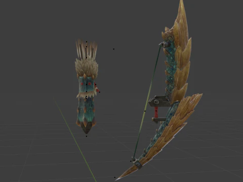 Usurpers Rumble - Monster Hunter World 3D Model