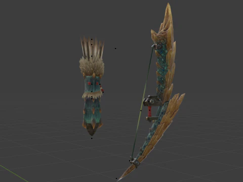 Usurpers Rumble - Monster Hunter World 3D Model