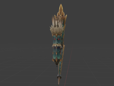 Usurpers Rumble - Monster Hunter World 3D Model