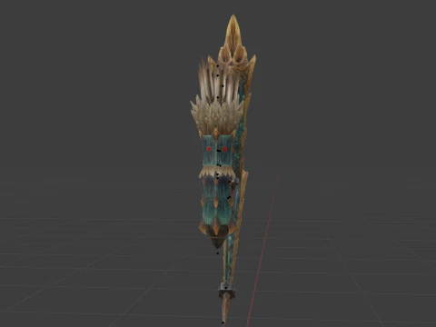 Usurpers Rumble - Monster Hunter World 3D Model