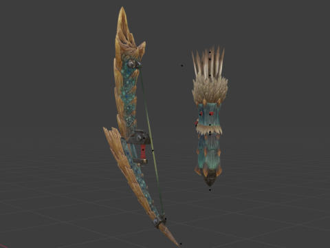 Usurpers Rumble - Monster Hunter World 3D Model