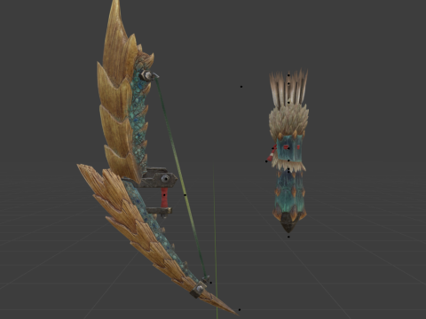 Usurpers Rumble - Monster Hunter World 3D Model