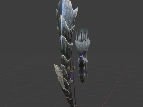 Brimstren Drakesight - Monster Hunter World Modelo 3D