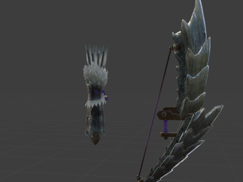Brimstren Drakesight - Monster Hunter World Modelo 3D