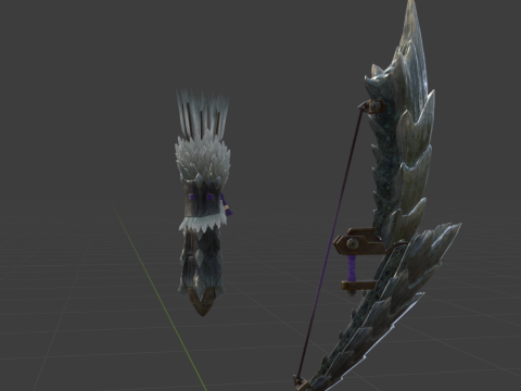 Brimstren Drakesight - Monster Hunter World Modelo 3D