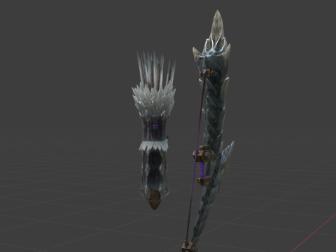 Brimstren Drakesight - Monster Hunter World Modelo 3D
