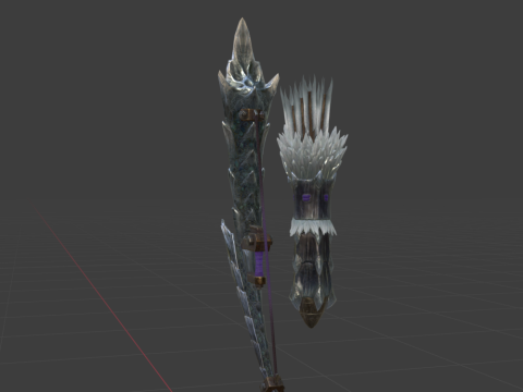 Brimstren Drakesight - Monster Hunter World Modelo 3D