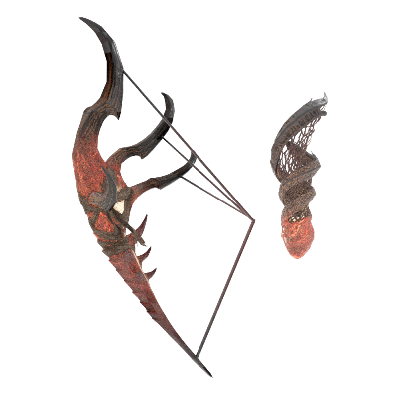 Safis Hellbow - Monster Hunter World 3D Model .c4d .max .obj .3ds .fbx .stl .blend 