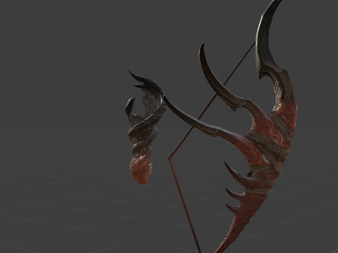 Safis Hellbow - Monster Hunter World 3D Model