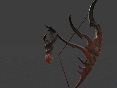 Safis Hellbow - Monster Hunter World 3D Model