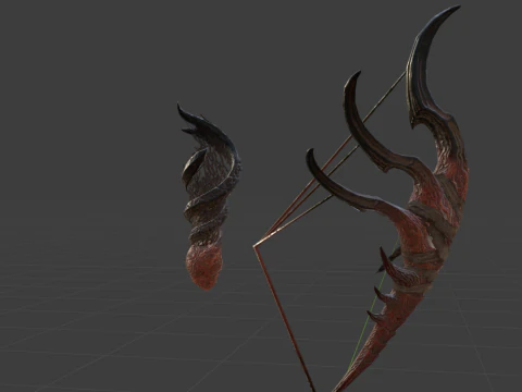 Safis Hellbow - Monster Hunter World 3D Model