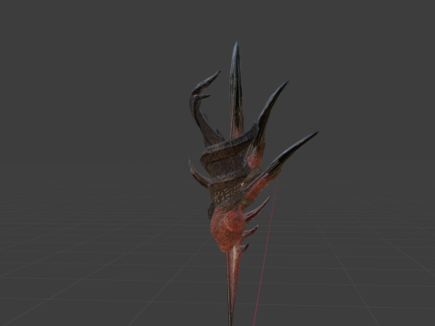 Safis Hellbow - Monster Hunter World 3D Model