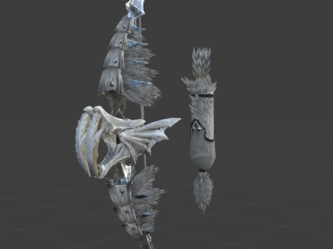 Edelescha - Monster Hunter World 3D Модель