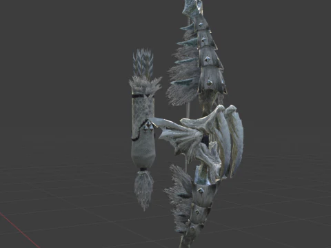 Edelescha - Monster Hunter World 3D Model