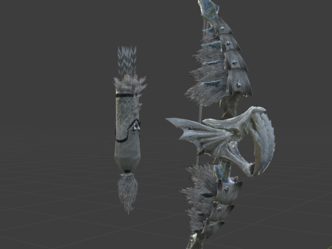 Edelescha - Monster Hunter World 3D Модель