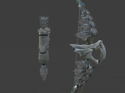 Edelescha - Monster Hunter World 3D Model