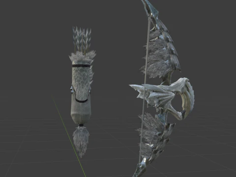 Edelescha - Monster Hunter World 3D Model