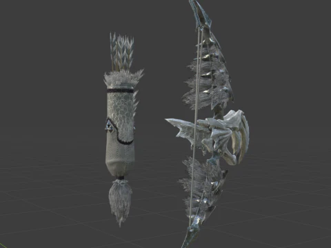 Edelescha - Monster Hunter World 3D Model