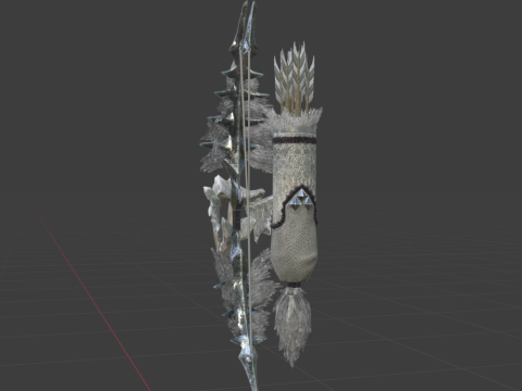 Edelescha - Monster Hunter World 3D Модель