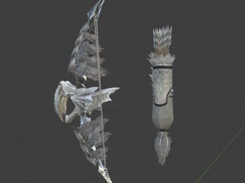 Edelescha - Monster Hunter World 3D Модель