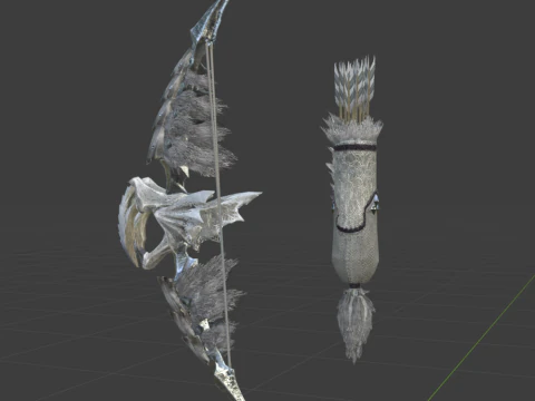 Edelescha - Monster Hunter World 3D Model