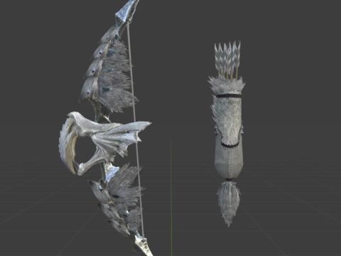 Edelescha - Monster Hunter World 3D Модель