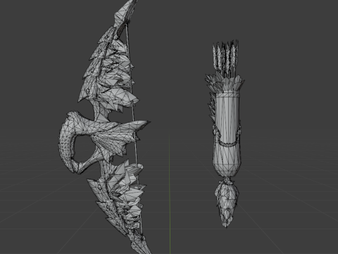 Edelescha - Monster Hunter World 3D Модель