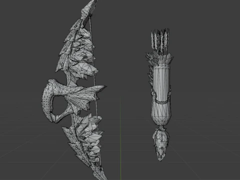 Edelescha - Monster Hunter World 3D Model
