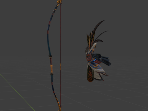 Azure Era Soaring Dragon - Monster Hunter World 3D 模型