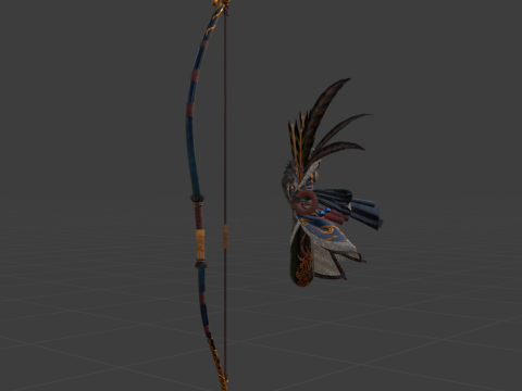 Azure Era Soaring Dragon - Monster Hunter World 3D 模型