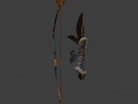 Azure Era Soaring Dragon - Monster Hunter World 3D 模型