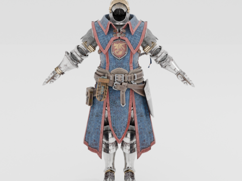 Guardian Armor - Monster Hunter World 3D मॉडल